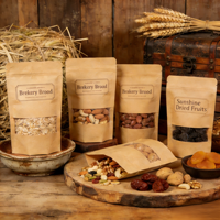 Sachet refermable personnalisé avec logo imprimé pour chips, chocolats, épices – Petit format, étanche, qualité alimentaire