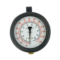 Manómetro de vacío y presión de inyección de combustible Dr.M LGT00322 Deluxe, sistema completo de 0-140 psi, herramienta óptima, origen China, OEM