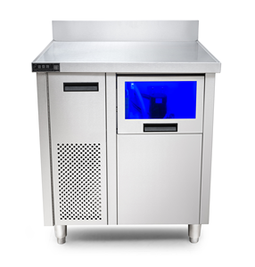 Tùy chỉnh 100kg Máy nén thành phần cốt lõi thương mại tự động truy cập hàng đầu vuông <span class=keywords><strong>Ice</strong></span> Maker 220V 60kg <span class=keywords><strong>Ice</strong></span> <span class=keywords><strong>Cube</strong></span> Dung lượng lưu trữ - Product Image 1