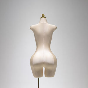 부티크 매력적인 여성 플러스 사이즈 마니 킨 큰 엉덩이 큰 가슴 브라질 원피스 양식 얇은 허리 골드 Bl 마네킹 여성 의류 - Product Image 6