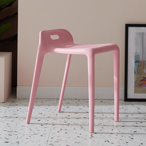 Simple Contemporary Commercial Dining <b>Table</b> Chairs Household <b>Plastic</b> Stools Wholesale Fast Food Restaurants Stacked High - Product Image 3