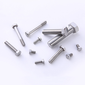 Nhà sản xuất bán buôn 1/2 "Đánh bóng din933 ASTM <span class=keywords><strong>A320</strong></span> lớp <span class=keywords><strong>B8</strong></span> AISI 304 thép không gỉ Hex đầu bu lông - Product Image 1