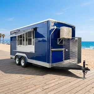 Quiosco Móvil para Café y Pizza, Remolque de Comida, Camión de Helados, Carrito de Comida, Camioneta de Camping, Precio de Fábrica, con Certificación CE - Product Image 1