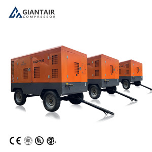 เครื่องเจาะแบบสกรู GIANTAIR 25 บาร์ 31 ลูกบาศก์เมตร/นาที สำหรับงานขุดเหมือง/เจาะบ่อน้ำ แบบเคลื่อนย้ายได้ 25 บาร์ 31 ลูกบาศก์เมตร/นาที - Product Image 3