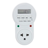 SNTOOM GET03A-TH Intelligenter Stecker mit amerikanischem Standard-Zeitschaltuhr-Steckdosenadapter, energiesparende elektronische Zeitschaltuhr