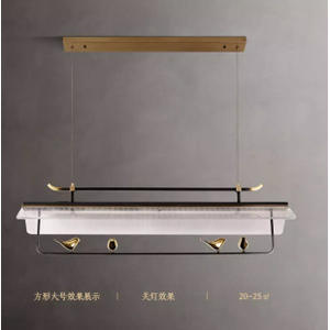 Lámpara de Araña de Cobre Estilo Antiguo, Elegante Diseño Chino Moderno de Inspiración Zen para Iluminación de Restaurantes y Salones de Té de Lujo - Product Image 3