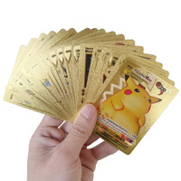 Nouvelles Cartes Pokémon Métal Or Argent Rares Pokémon Dracaufeu Cartes Anglais/Espagnol/Allemand/Français/Italien/Coréen Boîte de Cartes 10 55 110
