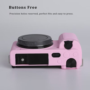 Protector de viaje, accesorios, funda de cámara, funda de silicona suave personalizada para Sony <span class=keywords><strong>ZV</strong></span> <span class=keywords><strong>E10</strong></span> - Product Image 6