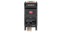 Convertisseur de média DVI vers fibre optique 4K 10 Gbit/s jusqu'à 2 km LC sur fibre monomode avec audio stéréo externe pour l'industrie de la diffusion télévisuelle