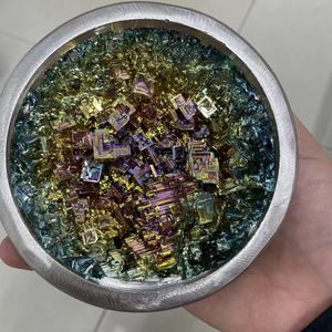 Vente en gros Bol en cristal Spécimen minéral Grappe <span class=keywords><strong>de</strong></span> cristal Pierres <span class=keywords><strong>de</strong></span> guérison Géode <span class=keywords><strong>de</strong></span> cristal <span class=keywords><strong>de</strong></span> <span class=keywords><strong>bismuth</strong></span> coloré Bols <span class=keywords><strong>de</strong></span> <span class=keywords><strong>bismuth</strong></span> - Product Image 4