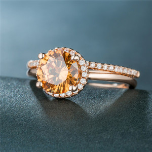 Anello Tono Rosa per Donne, Gioielli Eleganti e Scintillanti, Vendita all'Ingrosso - Product Image 3
