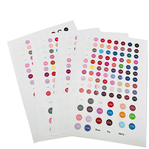 สติ๊กเกอร์ติดฉลากราคาโรงงาน บริษัทผลิตสติ๊กเกอร์ทรงกลม สติ๊กเกอร์ติดขวด สติ๊กเกอร์โลโก้ สติ๊กเกอร์ติดลิปสติก สติ๊กเกอร์ติดยาทาเล็บ - Product Image 1