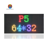 Offre Spéciale Nationstar cuivre haute luminosité étanche polychrome rvb 320*160mm panneau Led P5 Module d'affichage Led extérieur