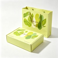 Boîte d'emballage en gros pour thé, sachet de café filtre, coffret cadeau, emballage de thé en carton personnalisé avec logo, pelliculage mat