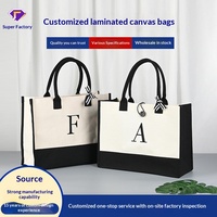 Sac fourre-tout rétro en toile grande capacité modèle 03, personnalisable, directement du fabricant, pour l'export, impression de logo disponible, en stock