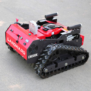 Tondeuse à gazon robot automotrice prix usine petite tondeuse à gazon sur chenilles télécommandée tondeuse à batterie portable sans fil - Product Image 3