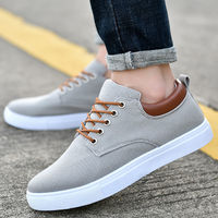Zapatillas Retro de Lona para Hombre, Verano 2024, Nuevas, Transpirables, con Forro de Malla, Casuales, de Trabajo, de Caña Baja