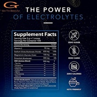 Chumita sıcak satış elektrolitler toz şekersiz hidrasyon içecek karışımı elektrolitler içecek tozu