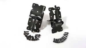 Chúng tôi địa phương Chứng Khoán vườn hàng rào cổng bản lề Đen Thép trọng lực gỗ hàng rào PVC Vinyl hàng rào cổng bản lề (1 cặp) - Product Image 4