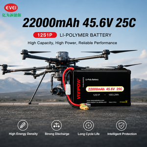 Batterie LiPo HV 22000mAh 45.6V 25C améliorée pour drone agricole, longue autonomie, connecteur personnalisé - Product Image 1