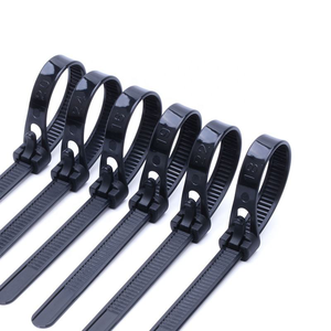Attache-câble réglable et <span class=keywords><strong>réutilisable</strong></span> 4,8*150mm, attaches-câbles en nylon - Product Image 3