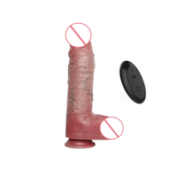 Dildo realista largo con fuerte ventosa, varios tamaños, pene de silicona grueso con venas, juguetes sexuales para adultos para la masturbación femenina