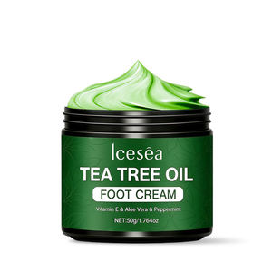 Crema para Pies con Aceite de Árbol de Té de Marca Privada OEM/ODM |   Crema Hidratante de Aloe Vera para Talones Agrietados |   Cuidado Natural de los Pies al por Mayor - Product Image 6