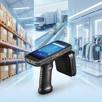 Etiquetas RFID UHF C72 de Largo Alcance y Lector, Envío Inmediato, Ampliamente Utilizados en la Industria del Lavandería, Hoteles y Hospitales para Ropa
