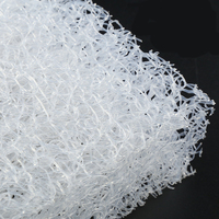 Matériau de Rembourrage Respirant et Très Élastique pour Matelas et Oreillers en Fibre d'Air POE Polymère 4D Importé, Imperméable et Uni