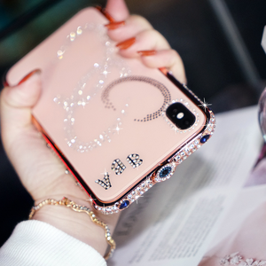 Funda para <span class=keywords><strong>iPhone</strong></span> X XR <span class=keywords><strong>XS</strong></span> <span class=keywords><strong>Max</strong></span>, carcasa de diamante brillante con marco de Metal y diamantes de imitación para <span class=keywords><strong>iPhone</strong></span> 11 12 13 Pro <span class=keywords><strong>Max</strong></span> 8 7 6 Plus - Product Image 2