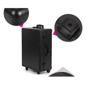 Hộp Nhôm Đựng Mỹ Phẩm Trang Điểm Chuyên Nghiệp, Hộp Đựng Mỹ Phẩm Vanity Với Gương Đèn - Product Image 4