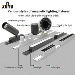 XUNYU 26MMスマート調光可能超薄型LED磁気トラックライト48Vスリムトゥヤ磁気トラックライト - Product Image 5