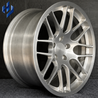 JHDZ Custom 5x112 5x120 19 20 Inch 6061 T6 Alloy Staggered Monoblock Forged Wheels untuk BMW M3 Competition E46 F30 CLS E90 E92