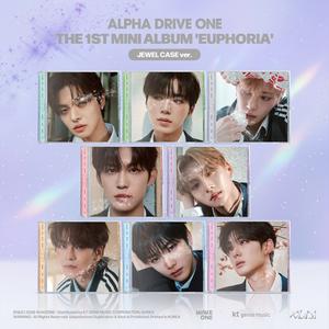 ALPHA DRIVE ONE - EUPHORIA / มินิอัลบั้มชุดที่ 1 (รุ่น JEWEL CASE) - Product Image 1