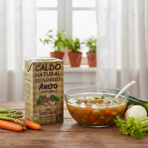Venta caliente saludable sabroso delicioso 6X1L caldo de verduras de sopa fresca natural para venta al por mayor - Product Image 3
