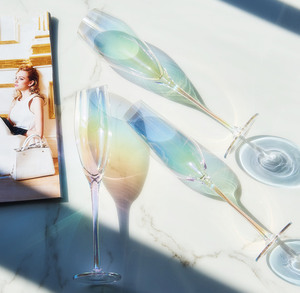 <span class=keywords><strong>Verre</strong></span> <span class=keywords><strong>à</strong></span> <span class=keywords><strong>vin</strong></span> en cristal <span class=keywords><strong>irisé</strong></span>, grand gobelet <span class=keywords><strong>à</strong></span> <span class=keywords><strong>vin</strong></span>, 1 pièce - Product Image 3