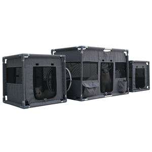 ถ้ำผ้าอ็อกซ์ฟอร์ดทรงสี่เหลี่ยมผืนผ้าคฤหาสน์สำหรับแมวหรูหราพร้อมกล่องสวรรค์สองห้อง - Product Image 5