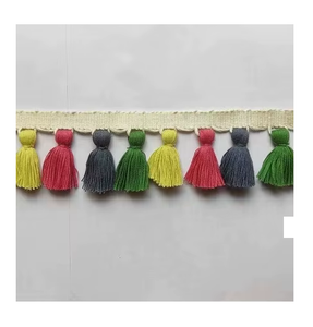 Franges en Tissu Doux et Luxueuses pour la Confection de Vêtements et la Création de Mode, avec des Brins de Fil Flexibles en provenance d'Inde - Product Image 5