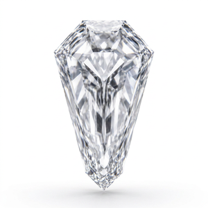 Diamante Suelto Cultivado en Laboratorio de Corte Escudo de la Mejor Calidad, Piedra Blanca Brillante con Corte Excelente, Piedra Premium para la Elaboración de Joyería Fina - Product Image 2