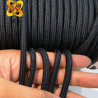 Corde tressée en aramide noire 5 mm FS05B Corde de sécurité incendie extérieure par JILI