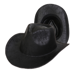 Unisex <b>Western</b> Leopard Pattern Zebra Cowboy <b>Hat</b> with Adjustable Chin Strap 100% Acrylic Outdoor Travel Casual Party Halloween - Product Image 1