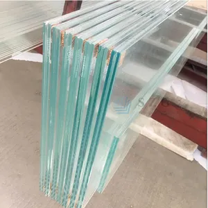 664 Safety Tempered Laminated Glass China CE Safety 6+6mm PVB Or SGP Tempered Laminated Clear 12mm 664 13.52mm ESG VSG Glass Price