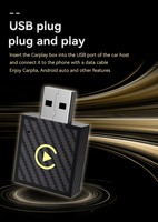 30% de réduction sur la nouvelle boîte Ai Mini 2 en 1, adaptateur universel Plug and Play avec port USB, style adaptateur sans fil CarPlay
