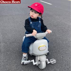 Bicicleta de Equilibrio para Niños, Multifuncional, con Luces Musicales, Puede Empujarse o Montarse, <span class=keywords><strong>Triciclo</strong></span> para Niños, Verificado - Product Image 1