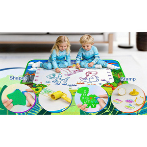 Tapete de <span class=keywords><strong>Agua</strong></span> Educativo para Niños, Juguete de Pintura Mágica Reutilizable, Tablero de Dibujo de Poliéster - Product Image 2