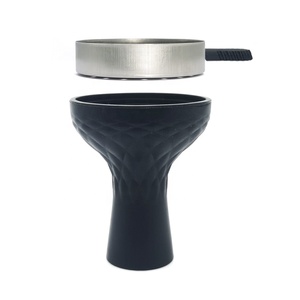 LOMINT Giá Đỡ Than Hookah Bằng Thép Không Gỉ Có Tay Cầm Silicon Váy Vành Bảo Vệ Gió Màn Hình Than Shisha Tùy Chỉnh Bán Buôn - Product Image 3