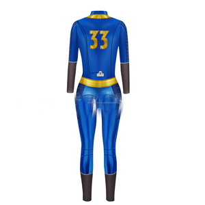 Disfraz de una pieza con temática de videojuegos - <span class=keywords><strong>Fallout</strong></span> <span class=keywords><strong>4</strong></span> Shelter Azul Unisex para Halloween - Product Image 6