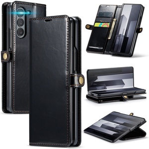 Chic lussuoso stile <span class=keywords><strong>Vintage</strong></span> pieghevole Flip Cover carta di lusso custodia di moda Ultra per <span class=keywords><strong>Samsung</strong></span> per Galaxy Z Fold telefono <span class=keywords><strong>cellulare</strong></span> - Product Image 1