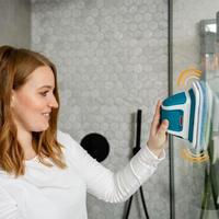 Brosse de nettoyage de porte de Table de fenêtre en verre extensible