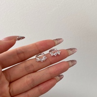 Dylam Tiny Delicate Women Jewelry Solid 925 Sterling Silver Rhodium Plated Multiple Shapes 5A Cubic Zirconia Hoop Earrings